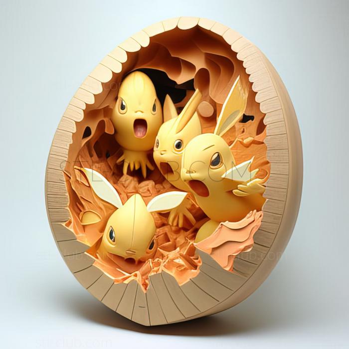 An Egg Scramble Johto Festa Enter Chicorita and Waninok